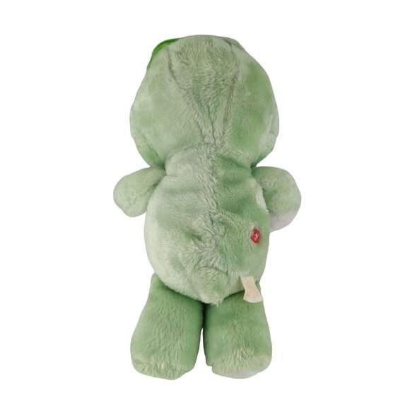 Vintage Care Bears Good Luck Bear Plush 14" Green Shamrock by Kenner TCFC - Picture 2 of 6